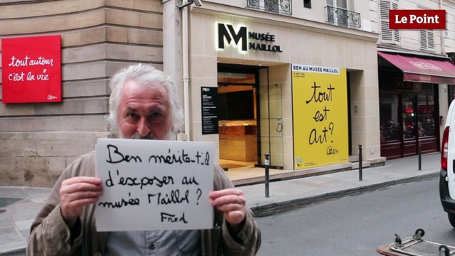 Visitez avant tout le monde l’expo de Ben l’escroc génial