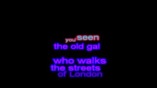 Streets of London kARAOKE, Thomascow, Lyrics, chords