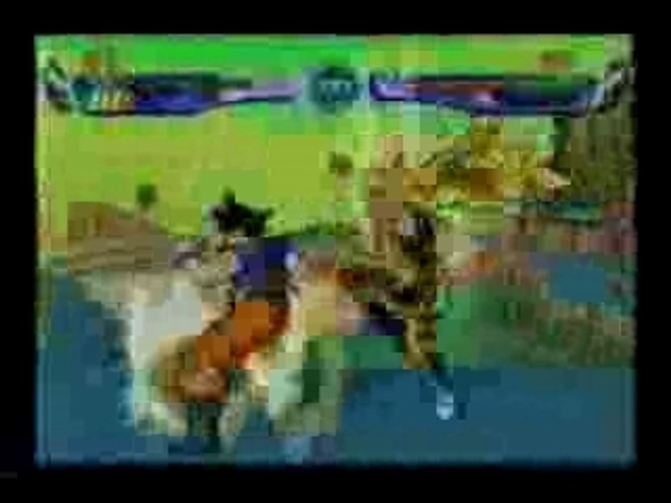 Dbzb3-goku-halo-gogetassj4666-vs goku-pelochain-old battle