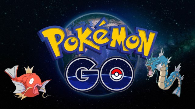 Evolution de Magicarpe en Leviator dans Pokémon Go.