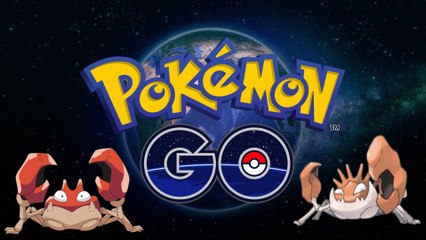 Evolution de Krabby en Krabboss dans Pokémon Go.