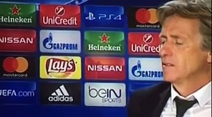 Jorge Jesus dá lição de espanhol