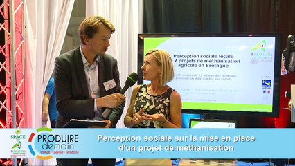 Perception sociale sur projet de méthanisation -Plateforme R&D 2016