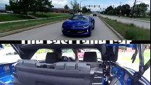 2016 Mustang GT vs Chevy Camaro SS Drag Race   Merican V8 vs V8