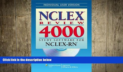 different   NCLEXÂ® Review 4000: Study Software for NCLEX-RNÂ® (Individual Version) (NCLEX 4000)