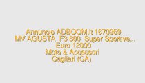 MV AGUSTA  F3 800  Super Sportive...