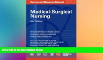 there is  Medical-Surgical Nursing Review and Resource Manual, 4th Edition