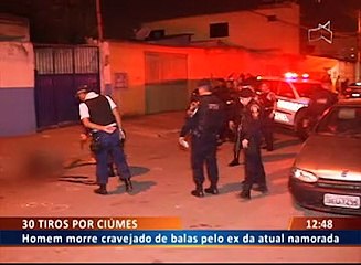 30 TIROS POR CIÚMES