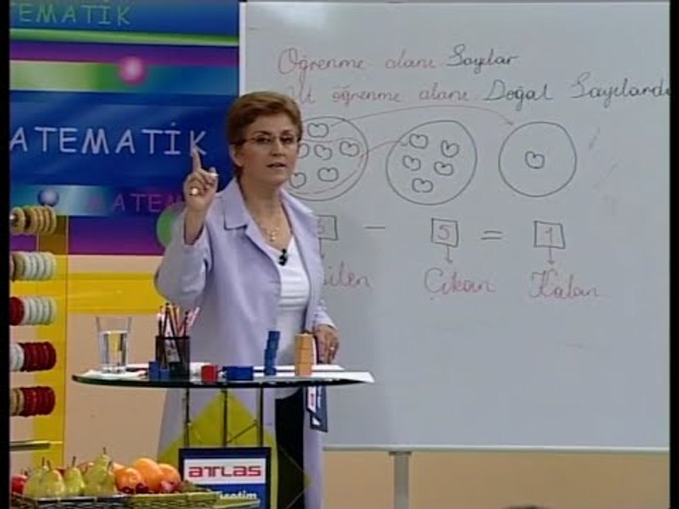 Sayılar, Doğal Sayılarda Çıkarma İşlemi - İlköğretim 1. Sınıf Matematik