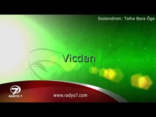TALHA BORA ÖGE ANLATIYOR " Vicdan bahsi "