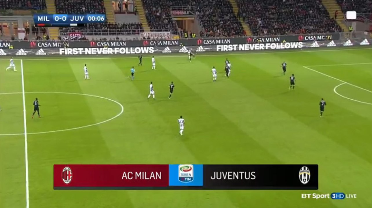 Milan 1-0 Juventus - Extended Highlights 22.10.2016ᴴᴰ