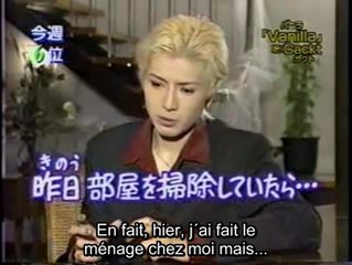 (vostfr) Commentaire de GACKT (1999)