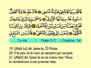 25. Ta Ha 1-135 - Le Coran (Árabe)