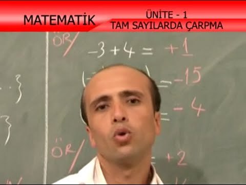 01. Tam Sayılarda Çarpma Bölme - İlköğretim 7. Sınıf Matematik