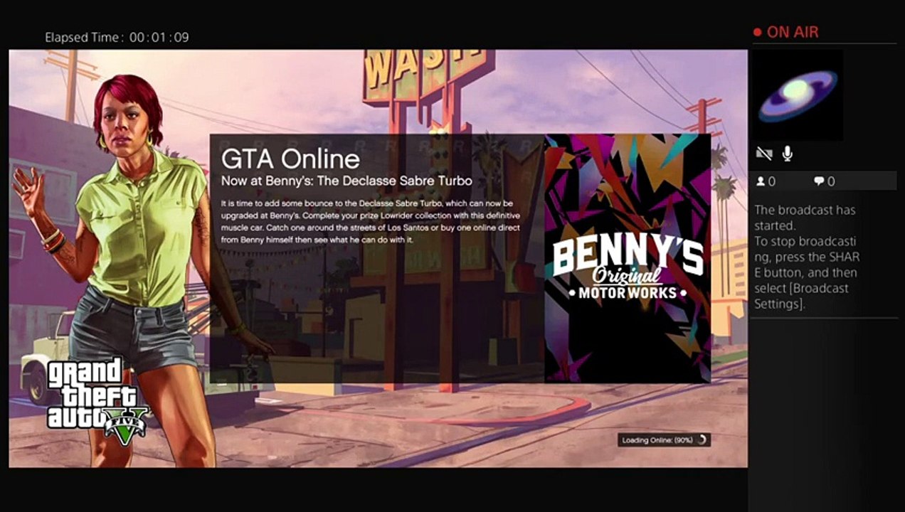 Michael cozort PS4 Broadcast