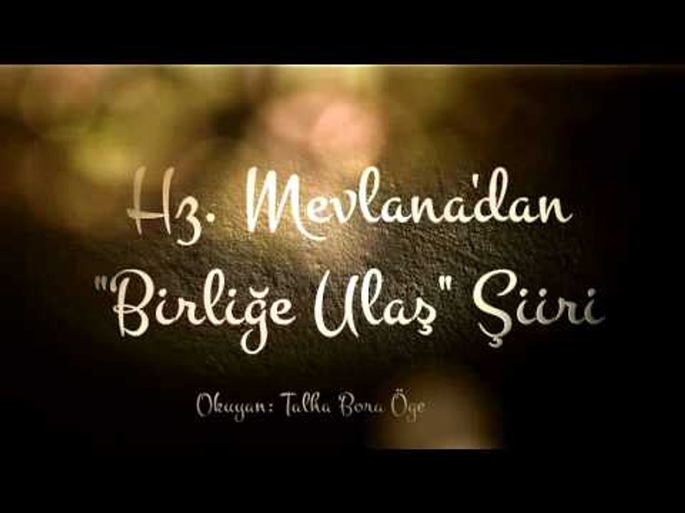 Hz  Mevlana'dan