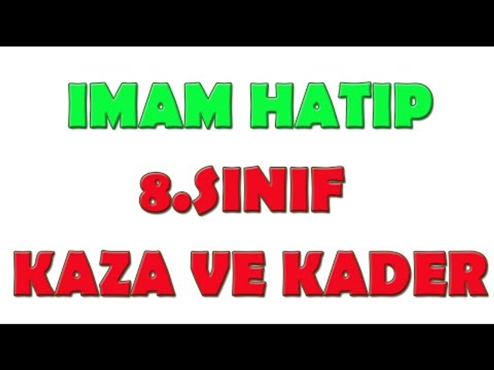 İmam Hatip 8. Sınıf Din Kültürü ve Ahlak Bilgisi Eğitim Seti