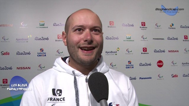 Maxime Thomas - Médaille de Bronze Tennis de table classe 4 - Jeux Paralympiques Rio 2016