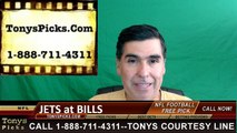 Buffalo Bills vs. New York Jets Free Pick Prediction NFL Pro Football Odds Preview 9-15-2016