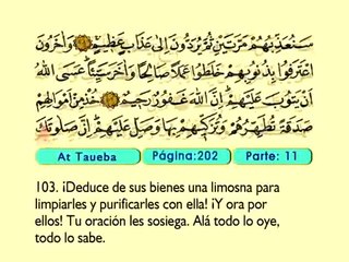12. At Taueba 1-129 - El Sagrado Coran