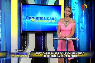 Guty Carrera reaparece en discoteca de la selva y anuncia ‘bomba’