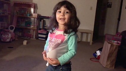 Sweet Little Girl Has Big Announcement