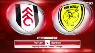 Fulham vs Burton 1-1   All Goals & Highlights   2016 17