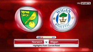 Norwich vs Wigan 2-1   All Goals & Highlights   2016 17