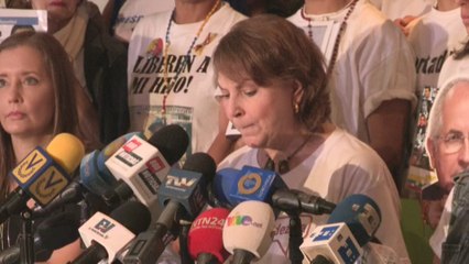 Esposas de opositores venezolanos crean "Comité de familiares de presos políticos"