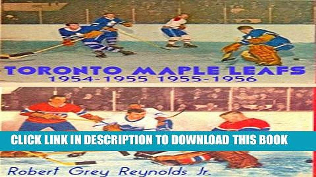 [PDF] Toronto Maple Leafs: 1954-1955 1955-1956 Full Online