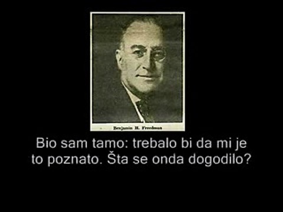 O stvaranju NOVOG SVETSKOG PORETKA (Benjamin Freedman, govor iz 1961. god.) 2/3