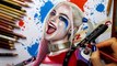 Speed Drawing of Margot Robie as Harley Quinn in Suicide Squad Movie   How to Draw Time Lapse Art Video Colored Pencil Illustration Artwork Draw Realism