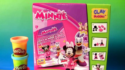 Скачать видео: Minnies BowTique Play-Doh Clay Buddies Minnie Mouse & Daisy Duck Party Disney Bow Toons