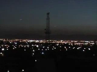 OVNIS DESPLAZANDOSE SOBRE SANTIAGO  MAIKE SIERRA