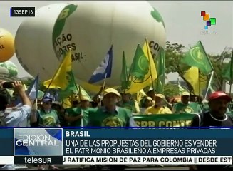 Brasil: Temer presenta programa que estimula privatizaciones