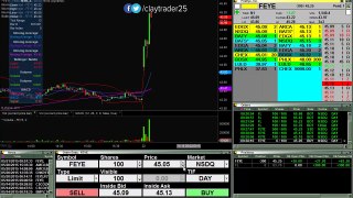 Live Day Trading - $300 in 2 Minutes‏