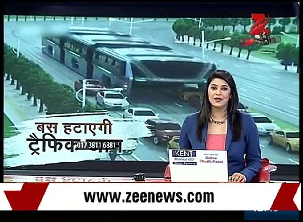 New technology by China to decrease traffic jam