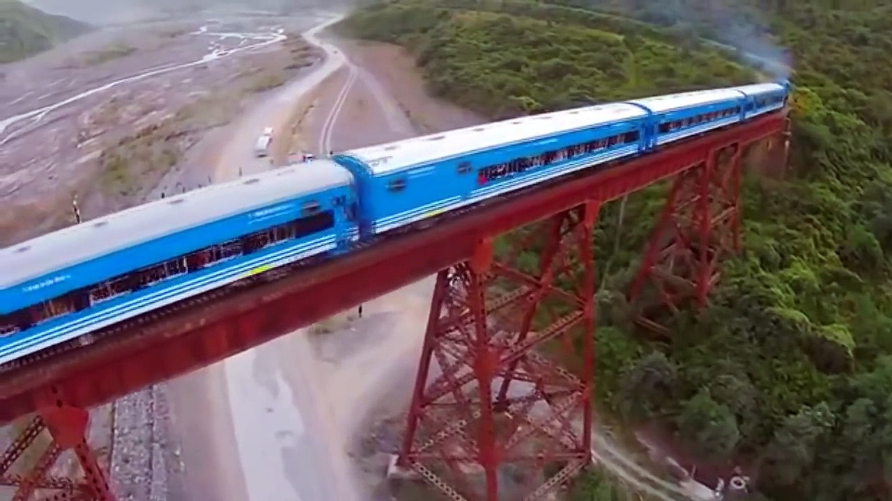 Top 10 Most Dangerous Or Deadliest Train Bridges Or Routes in The World_