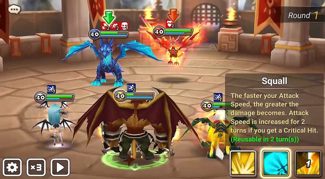 Summoners War Daily Guild War 3 Session, Sleeping Aria