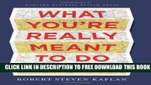 Collection Book What You re Really Meant to Do: A Road Map for Reaching Your Unique Potential