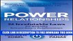 New Book Power Relationships: 26 Irrefutable Laws for Building Extraordinary Relationships