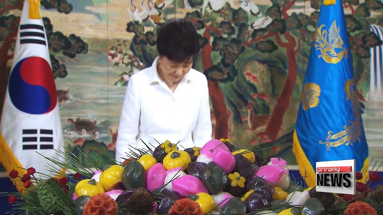 Chuseok greeting from President Park Geun-hye