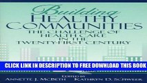Collection Book Building Healthy Communities: The Challenge of Health Care in the Twenty-First