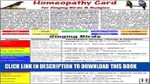Collection Book Homeopathy for Birds - Veterinary Science Card