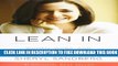 Collection Book Lean In: Women, Work, and the Will to Lead