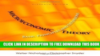 Collection Book Microeconomic Theory: Basic Principles and Extensions (with Economic Applications,