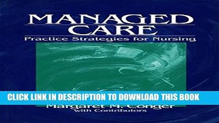 New Book Managed Care: Practice Strategies for Nursing