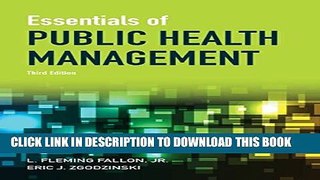 New Book Essentials of Public Health Management