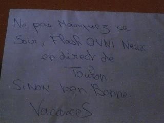 Matin ovni 7 aout 2007