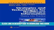 New Book Strategies and Technologies for Healthcare Information: Theory into Practice (Health